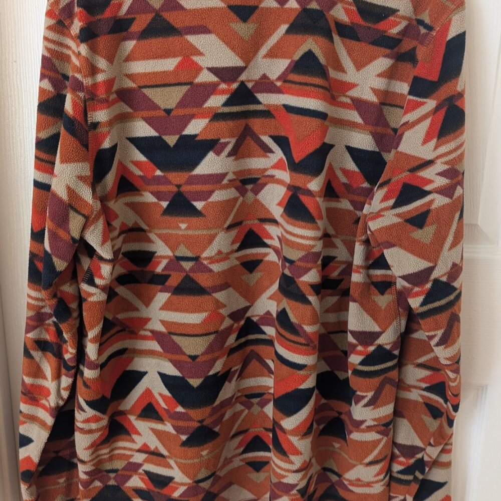 Eddie Bauer Quarter Zip - Awesome Pattern! View 3